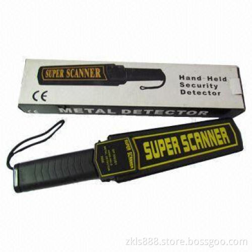 Pinpoint Handheld Metal Detector with Charge Adapter, for Security Body Scanning